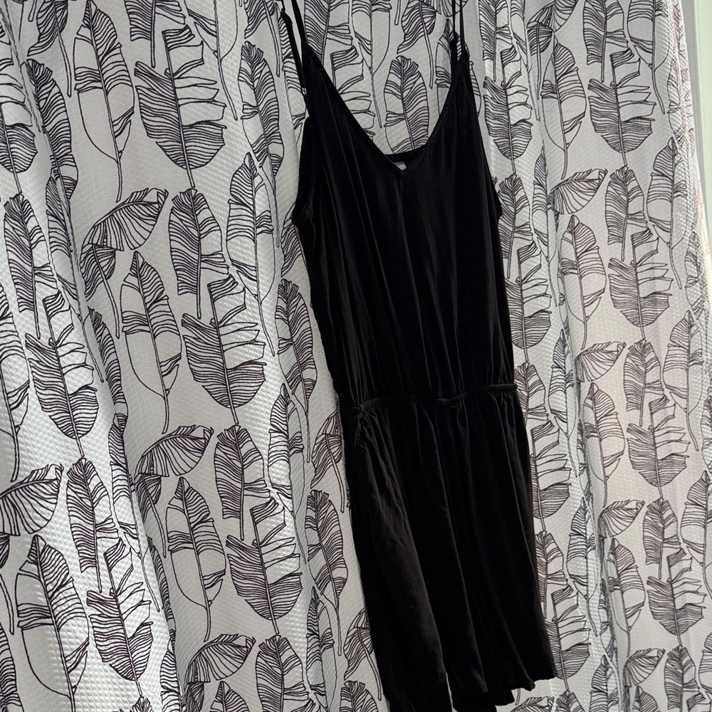 H&M Black Sleeveless Romper